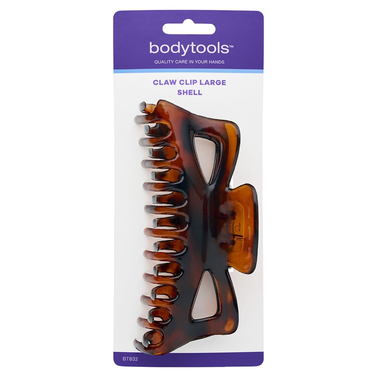 Bodytools Hair Claw Clip Large Shell 1 Pack
