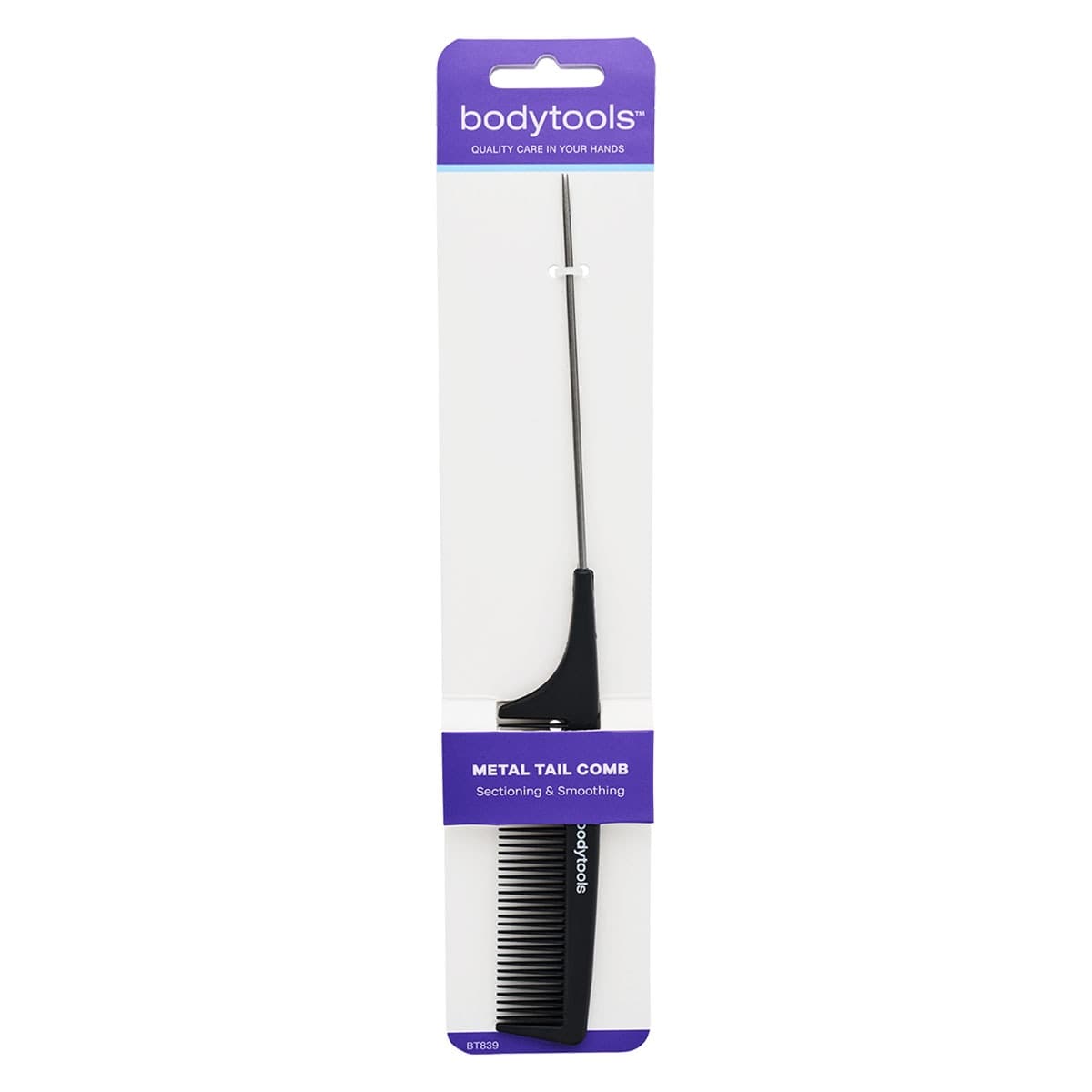 Bodytools Metal Tail Hair Comb 1 Pack
