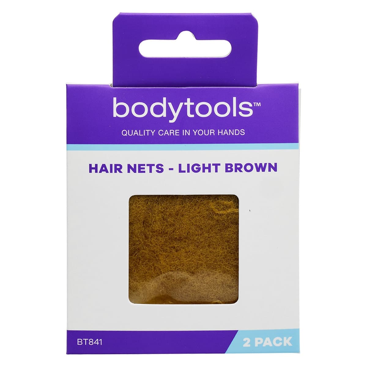 Bodytools Hair Net Light Brown 2 Pack