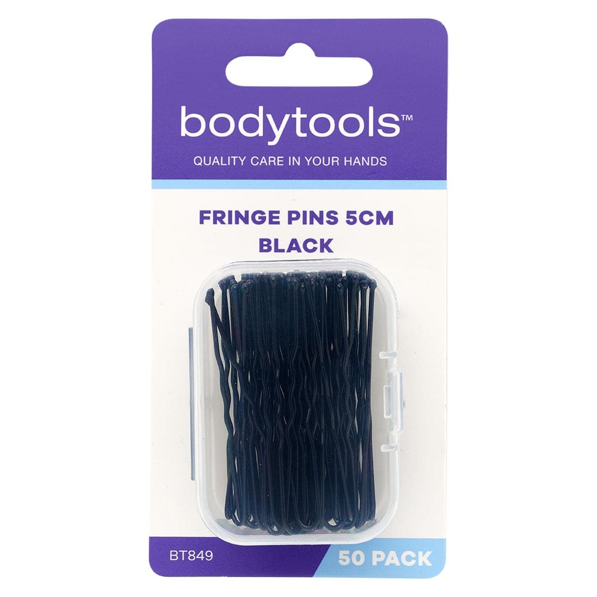 Bodytools Fringe Pins Black 5cm - 50 Pack