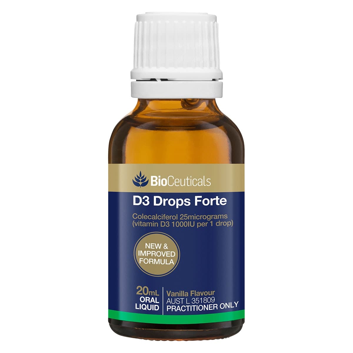 BioCeuticals D3 Drops Forte Oral Liquid 20ml
