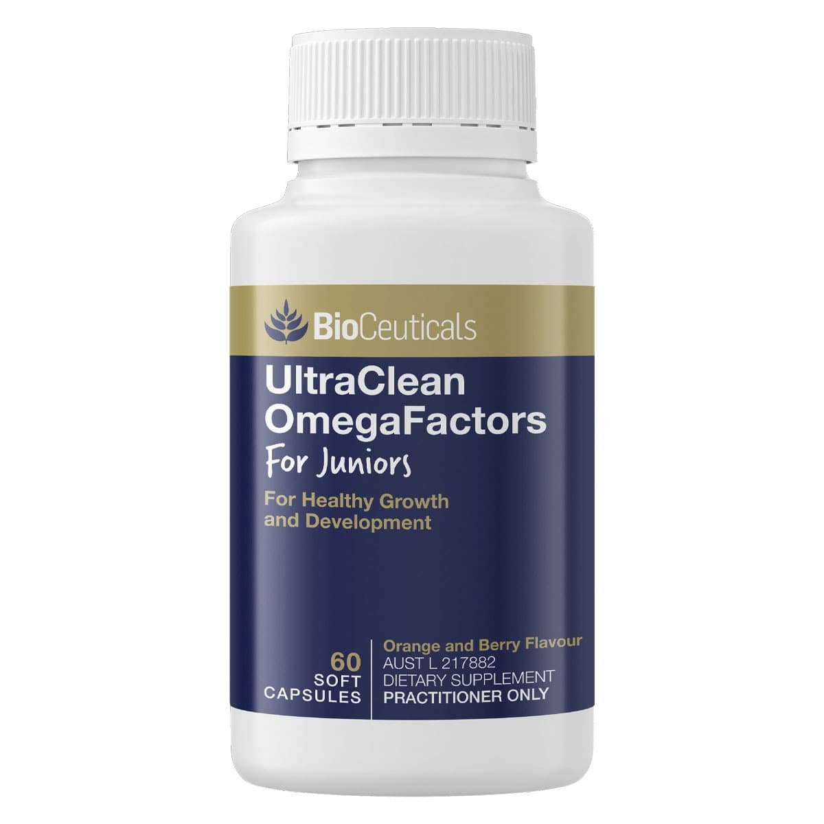 BioCeuticals Juniors UltraClean OmegaFactors 60 Softgel Capsules