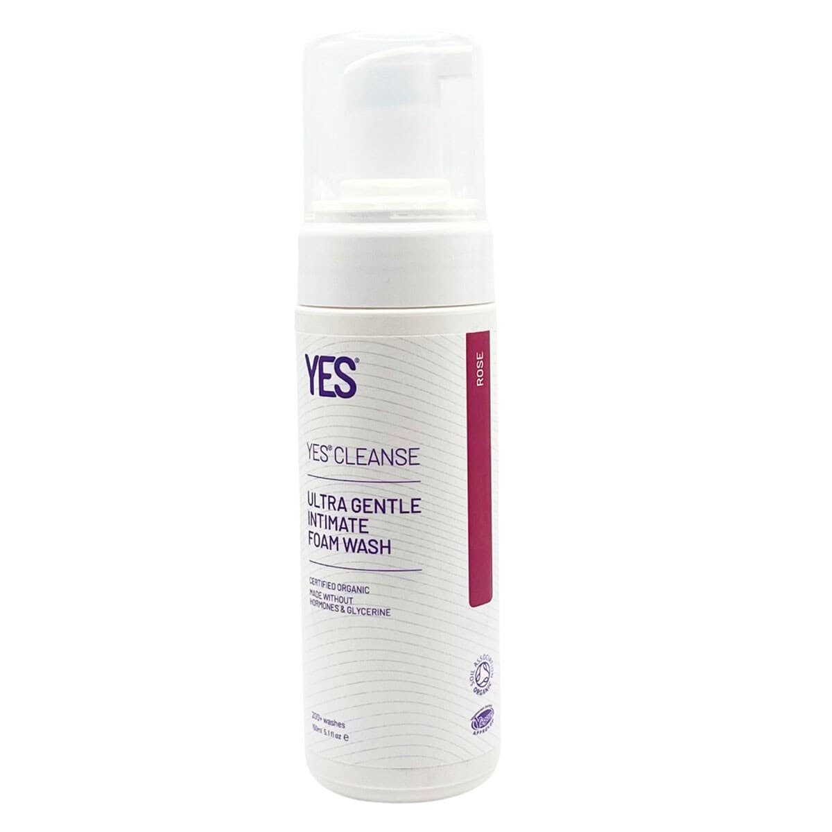 YES CLEANSE Intimate Wash Rose 150ml