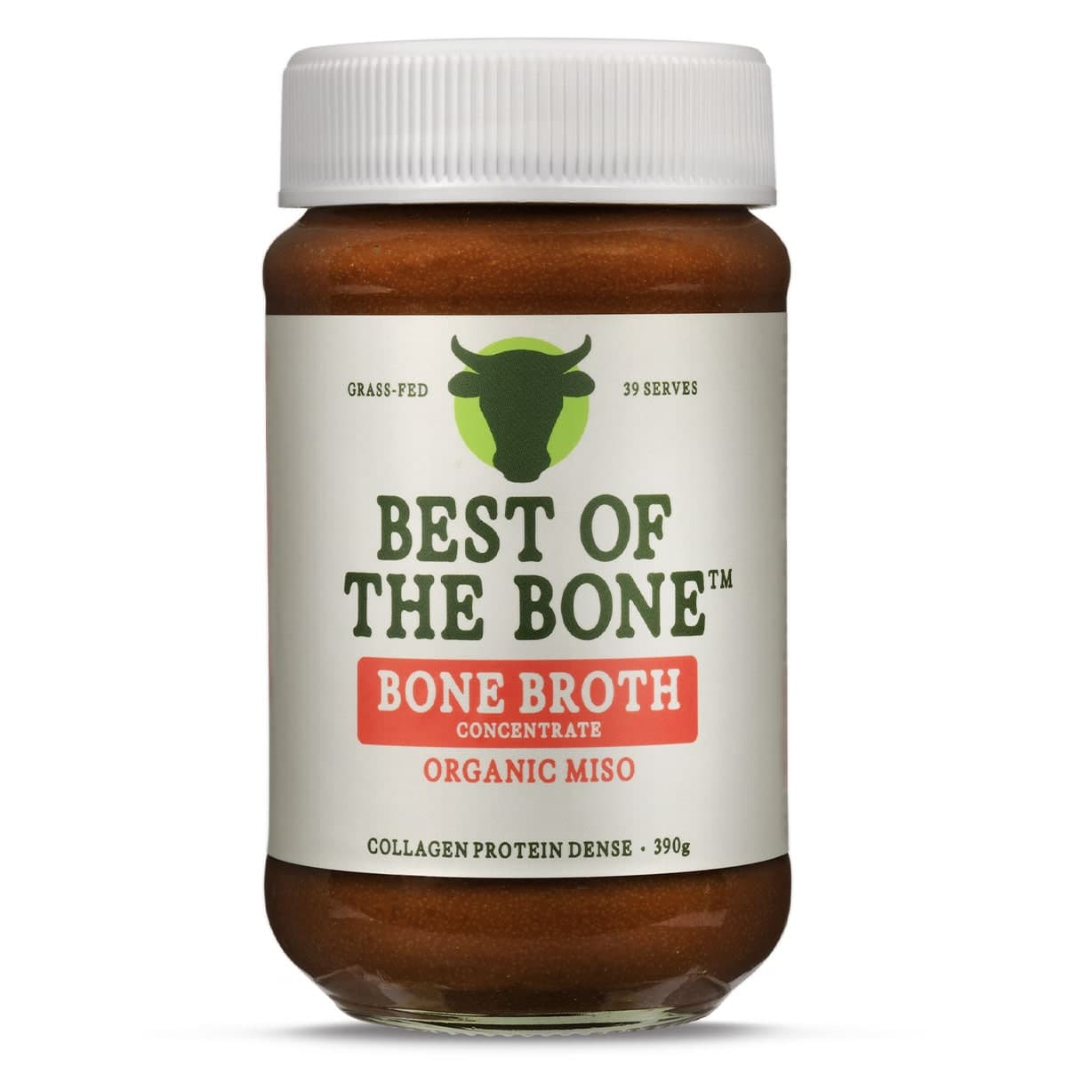 Best Of The Bone Broth Concentrate Organic Miso 390g