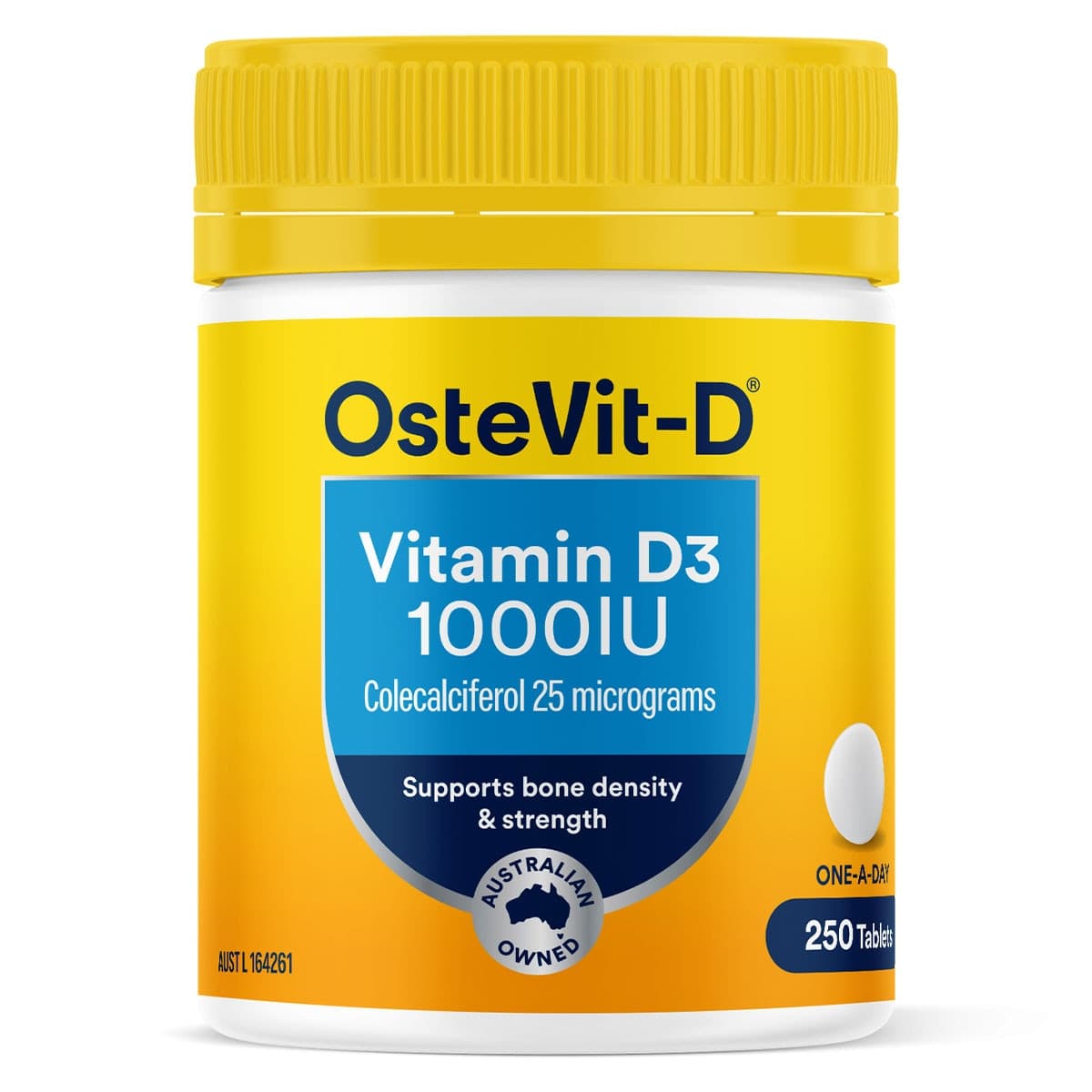 OsteVit-D Vitamin D3 1000IU 250 Tablets