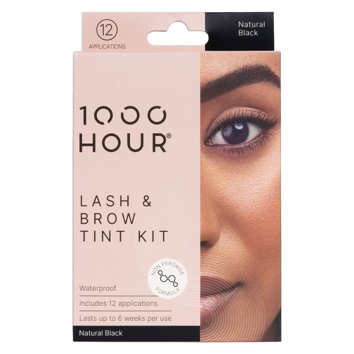 1000 Hour Lash & Brow Tint Kit Natural Black