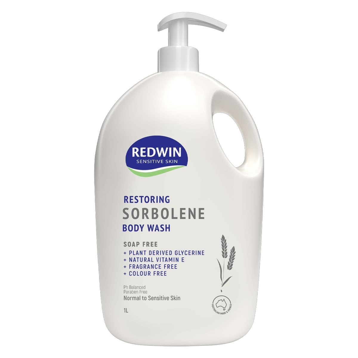Redwin Sorbolene Body Wash with Vitamin E 1 Litre