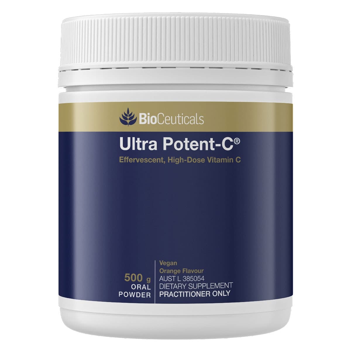 Bioceuticals Ultra Potent-C Powder Orange Flavour 500g