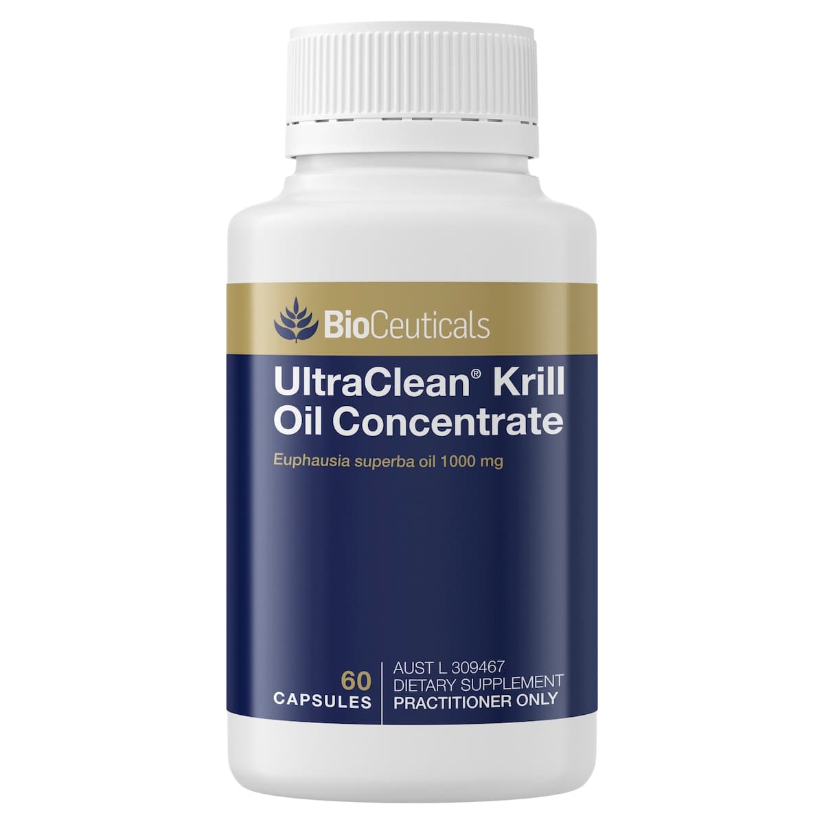 BioCeuticals UltraClean Krill Oil Concentrate 60 Capsules