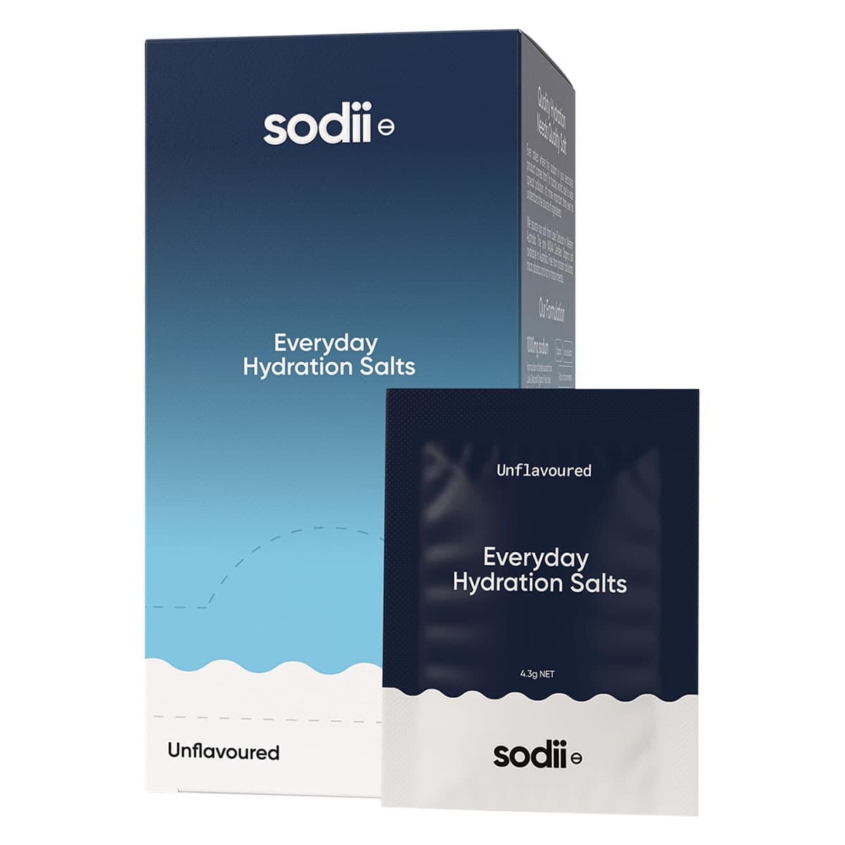 Sodii Everyday Hydration Salts Unflavoured 30 Sachets