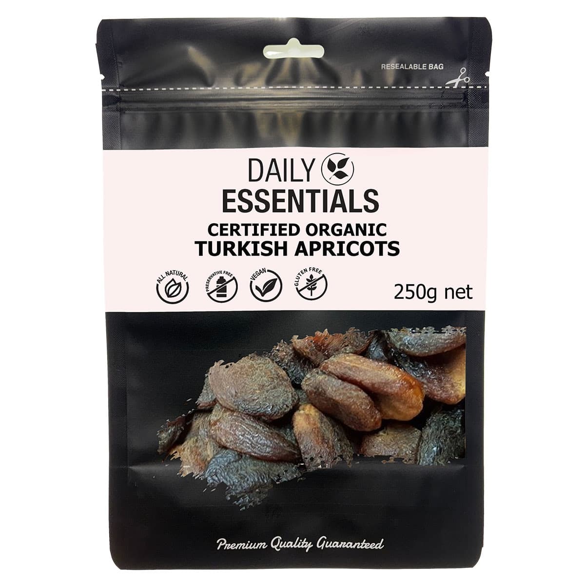 Daily Essentials Organic Apricots 250g
