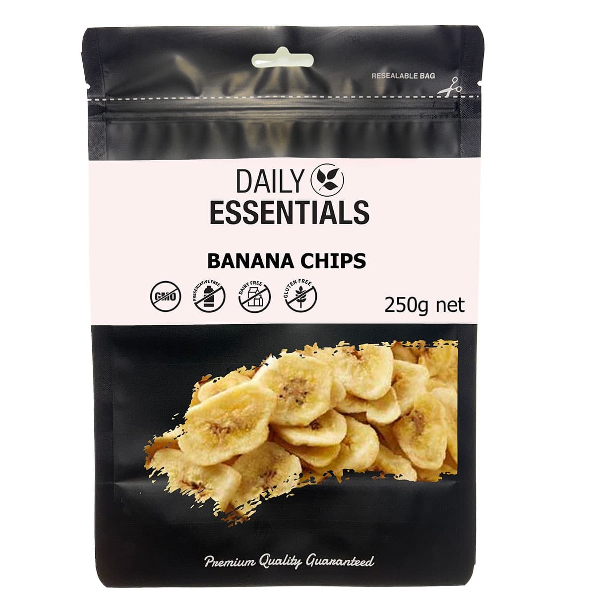 Daily Essentials Banana Chips 250g