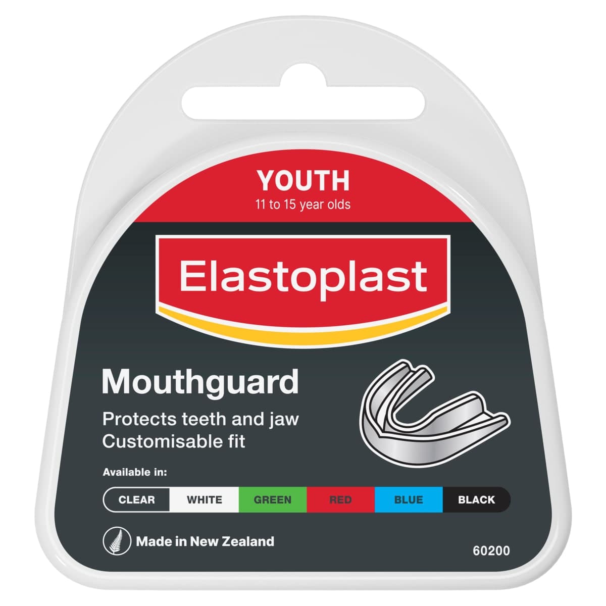 Elastoplast Sport Mouthguard Youth Clear