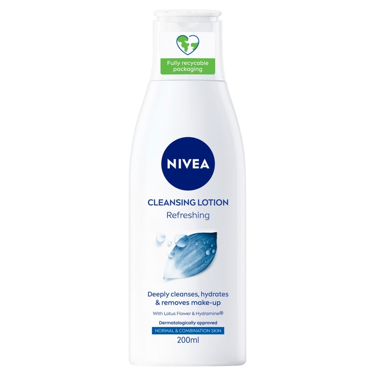 Nivea Refreshing Cleansing Lotion with Lotus Flower 200ml