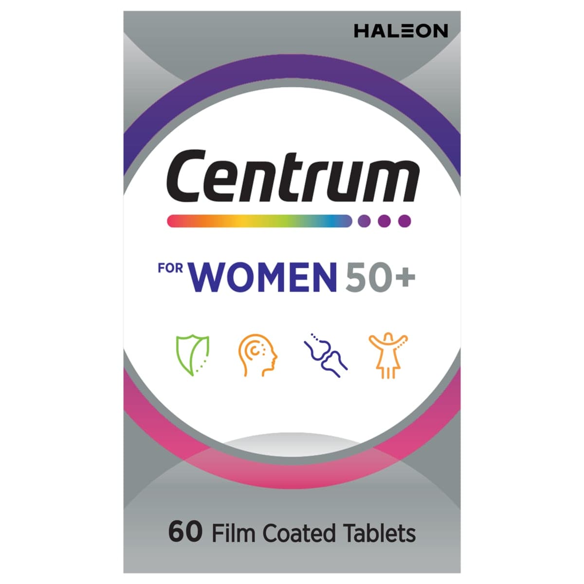 Centrum for Women 50+ Multivitamin 60 Tablets