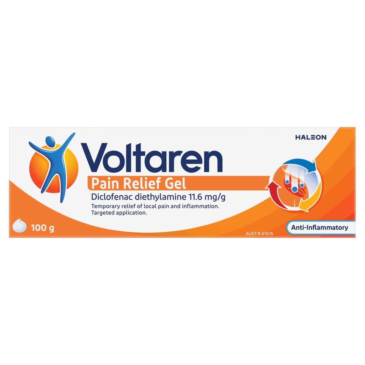 Voltaren Emulgel Muscle & Back Pain Relief 100g