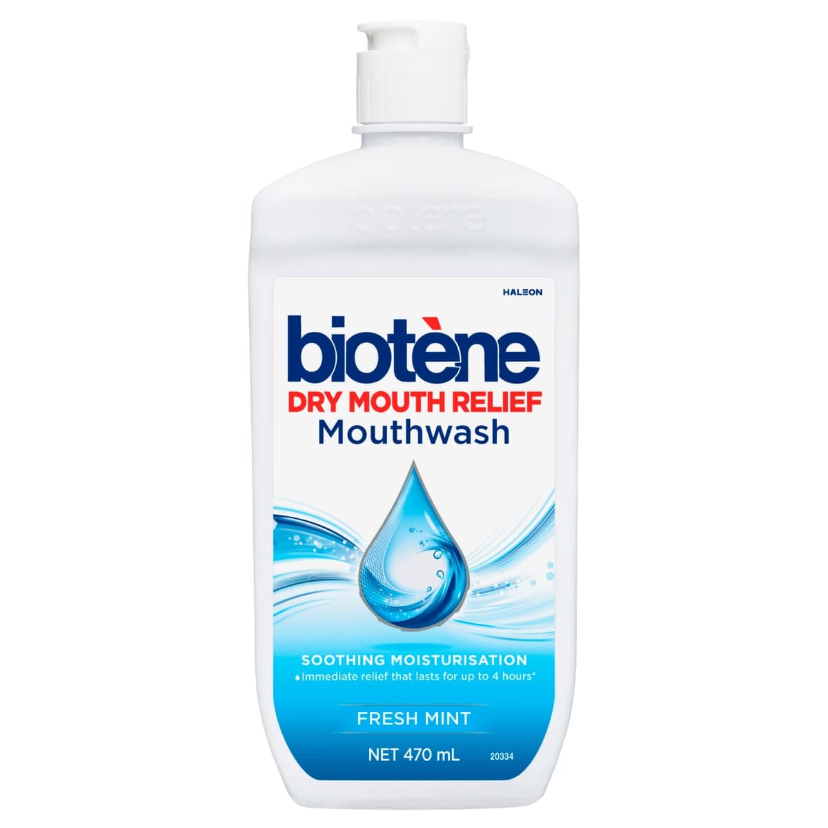 Biotene Dry Mouth Relief Mouthwash Fresh Mint 470ml