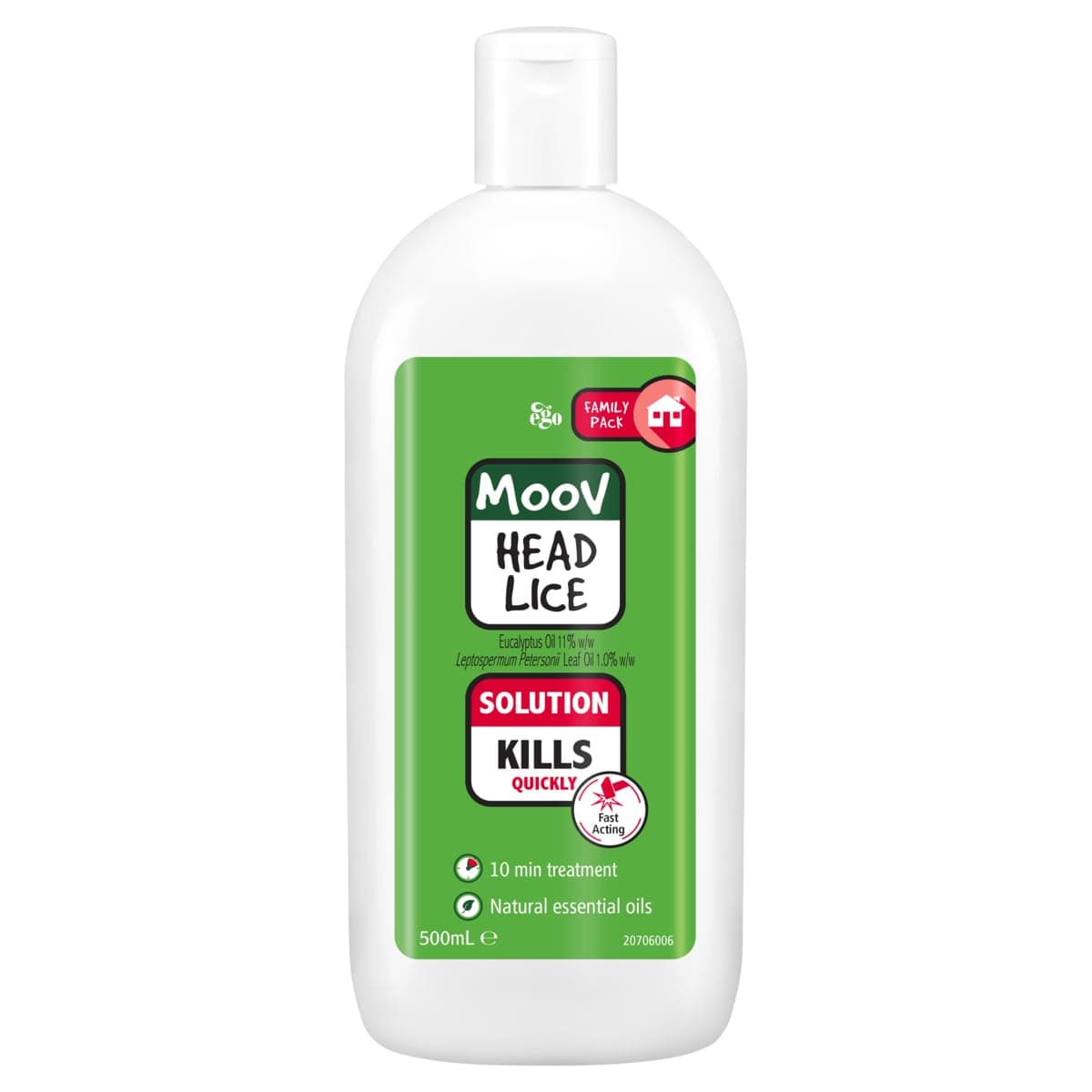 Ego Moov Head Lice Solution 500ml