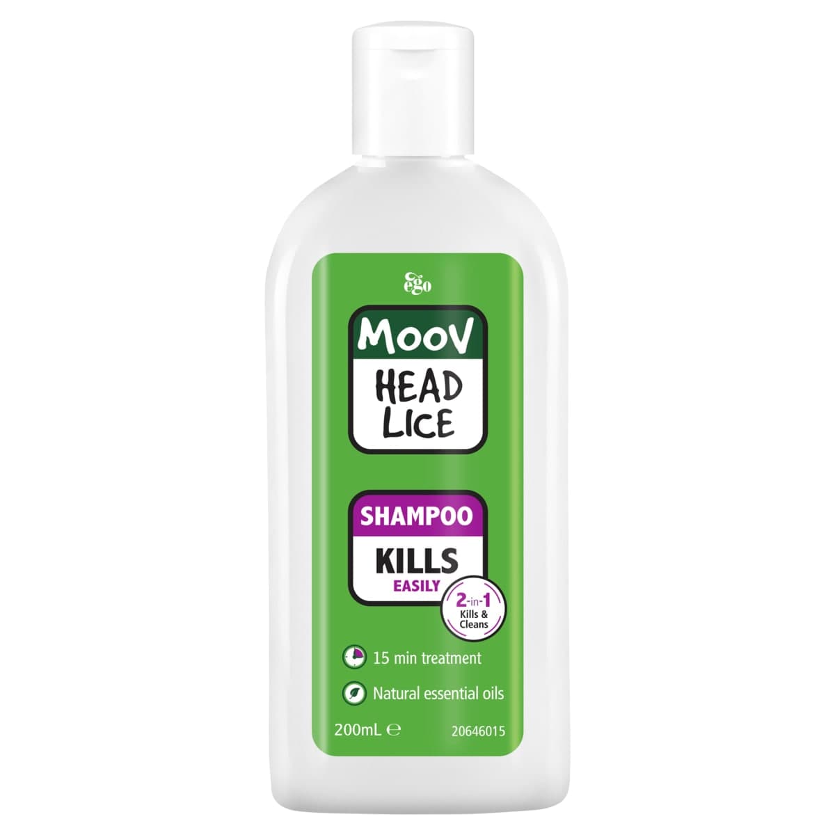 Ego Moov Head Lice Treatment Shampoo 200ml