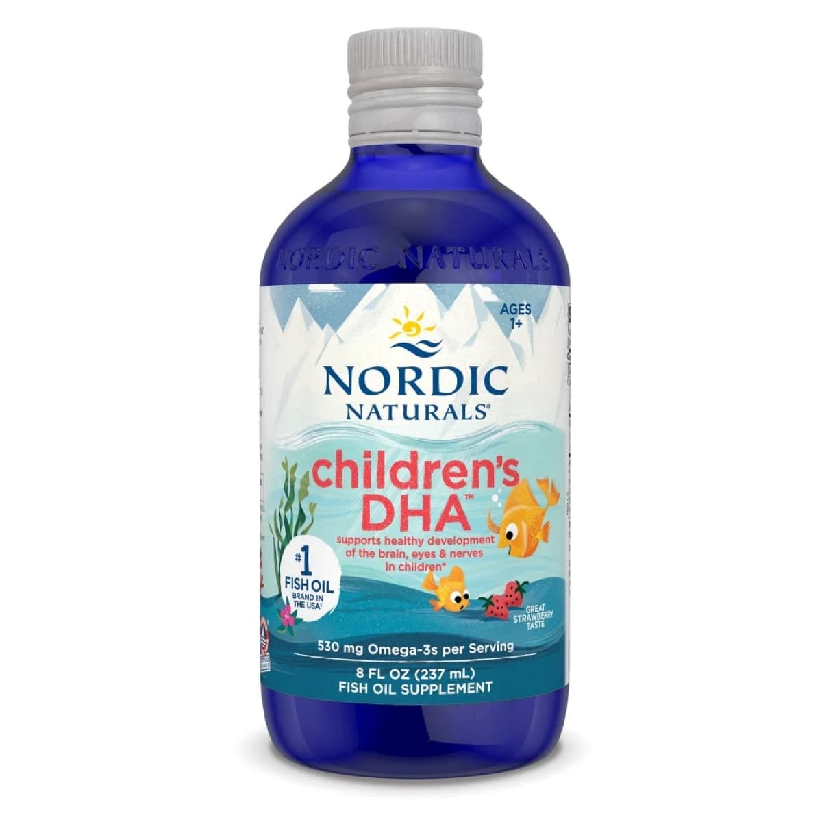 Nordic Naturals Childrens DHA Strawberry 237ml