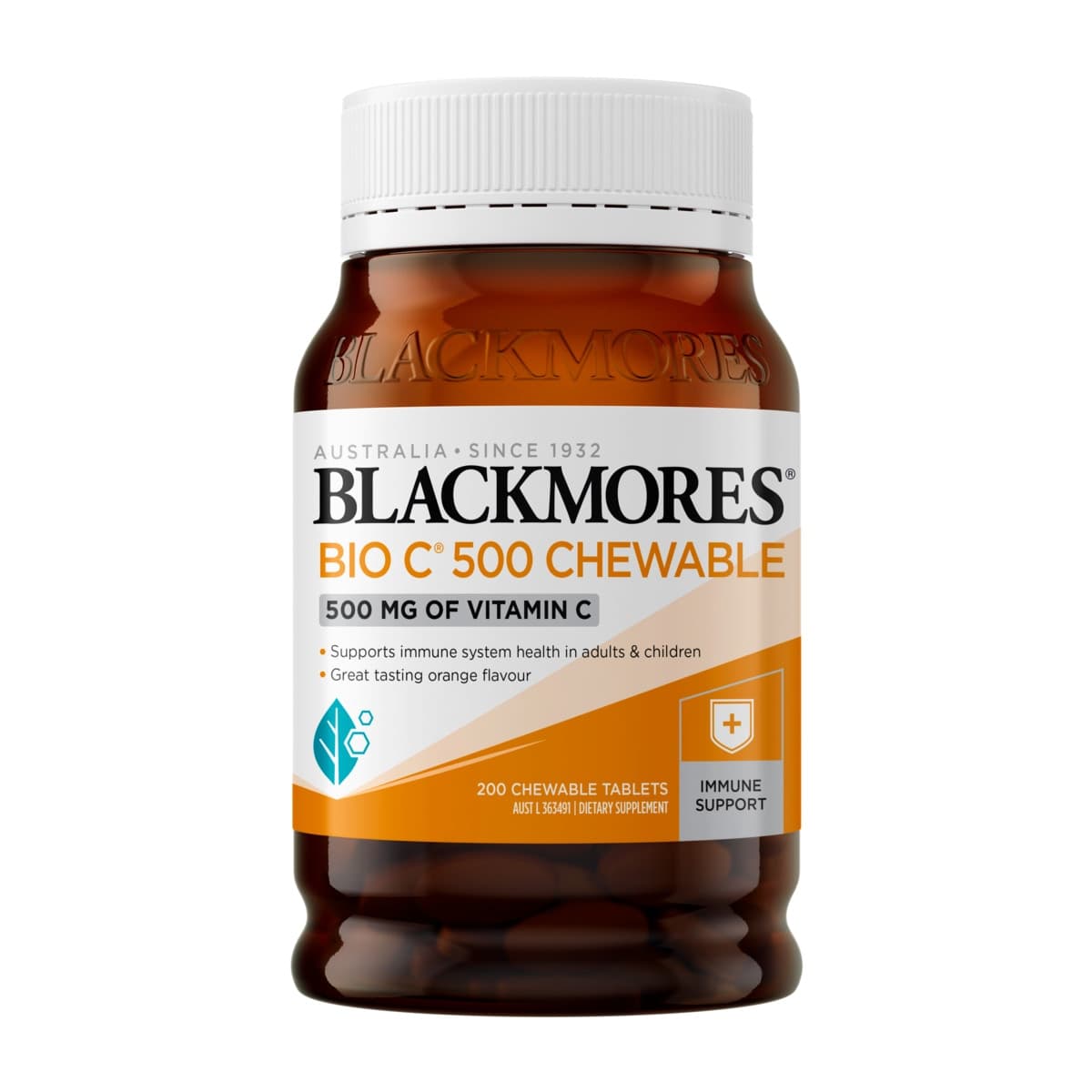 Blackmores Bio C Chewable 500mg 200 Tablets