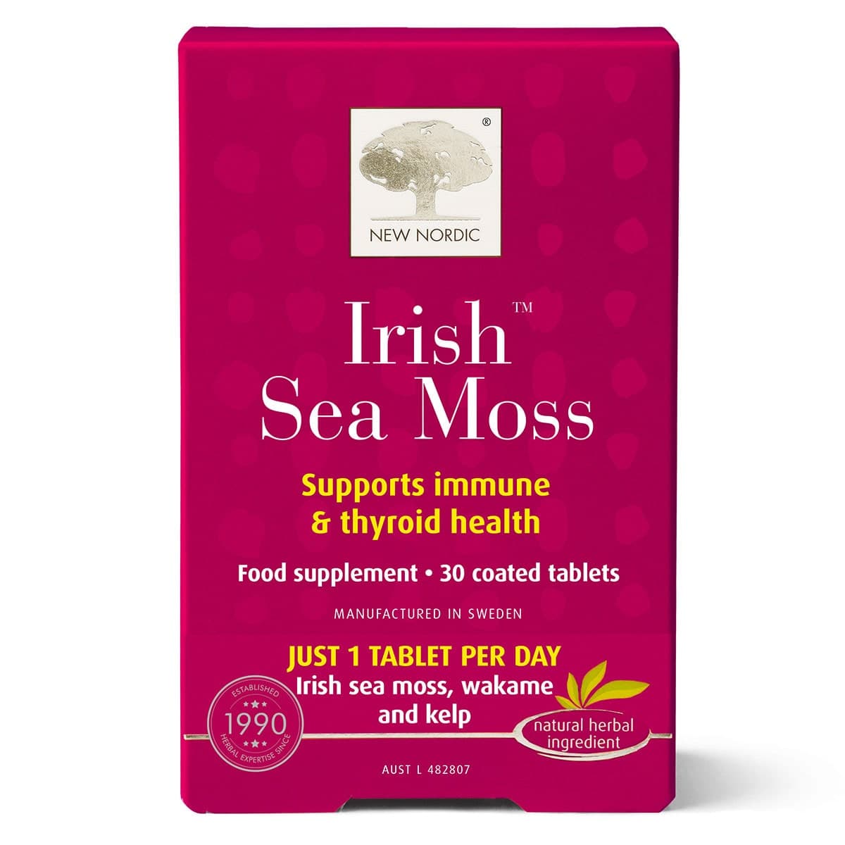 New Nordic Irish Sea Moss 30 Tablets