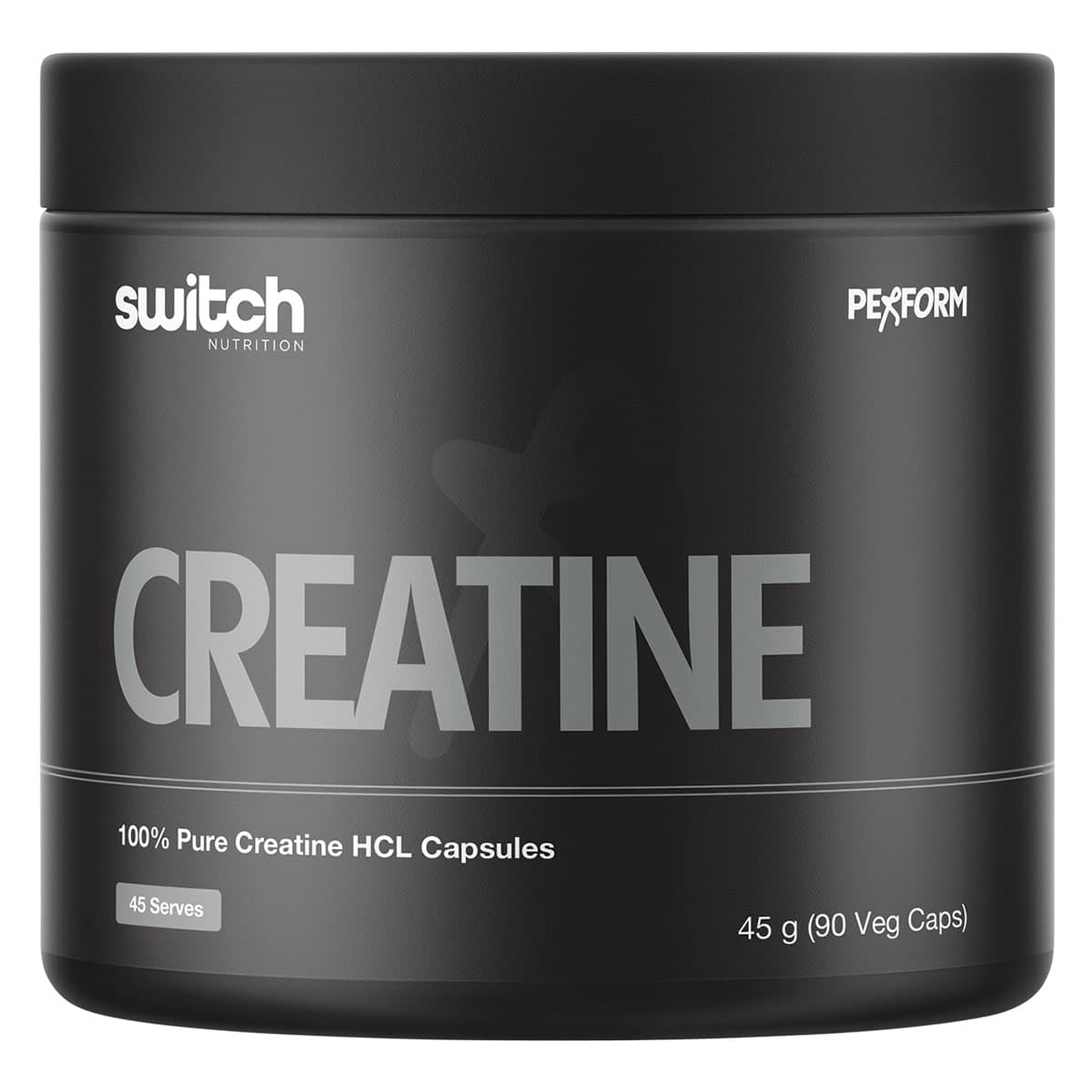Switch Nutrition Creatine 100% Pure HCL 90 Capsules