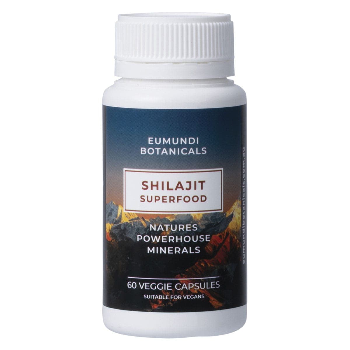 Eumundi Botanicals Shilajit 60 Capsules