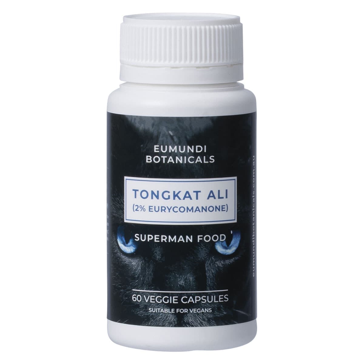 Eumundi Botanicals Tongkat Ali 2% Eurycomanone 60 Capsules