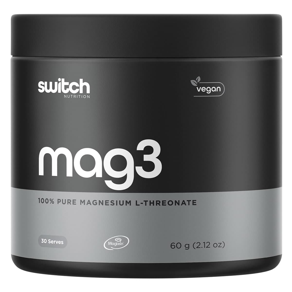 Switch Nutrition Mag3 100% Pure Magnesium L-Threonate Powder 60g