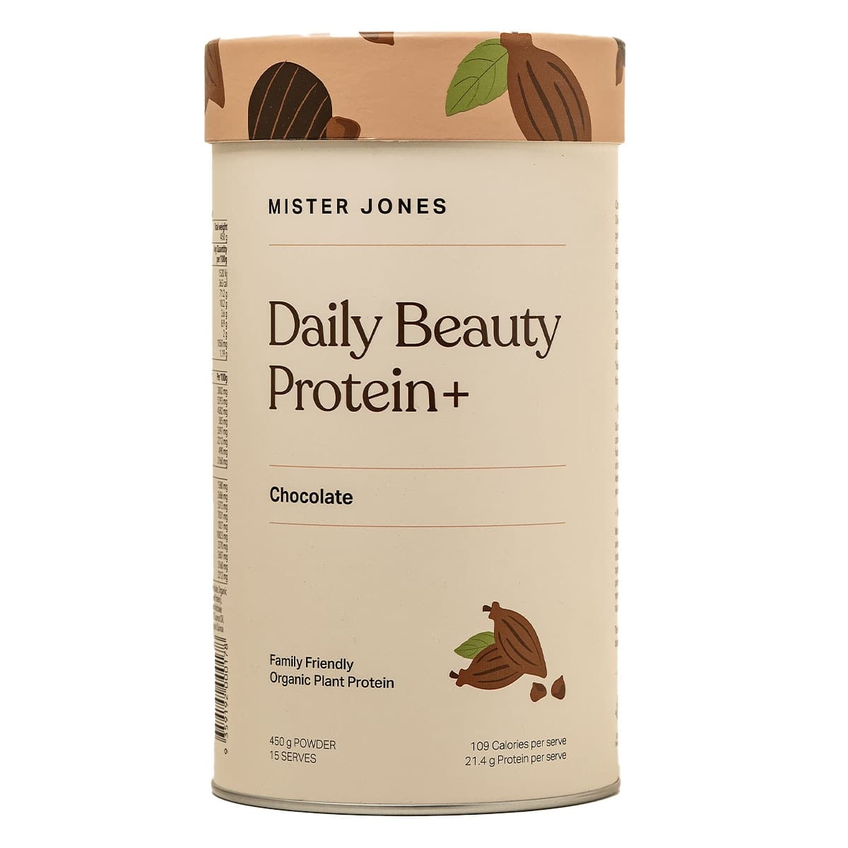 Mister Jones Daily Beauty Protein+ Chocolate 450g
