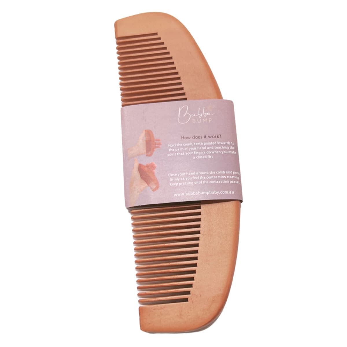 Bubba Bump Labour and Birth Comb 1 Pack