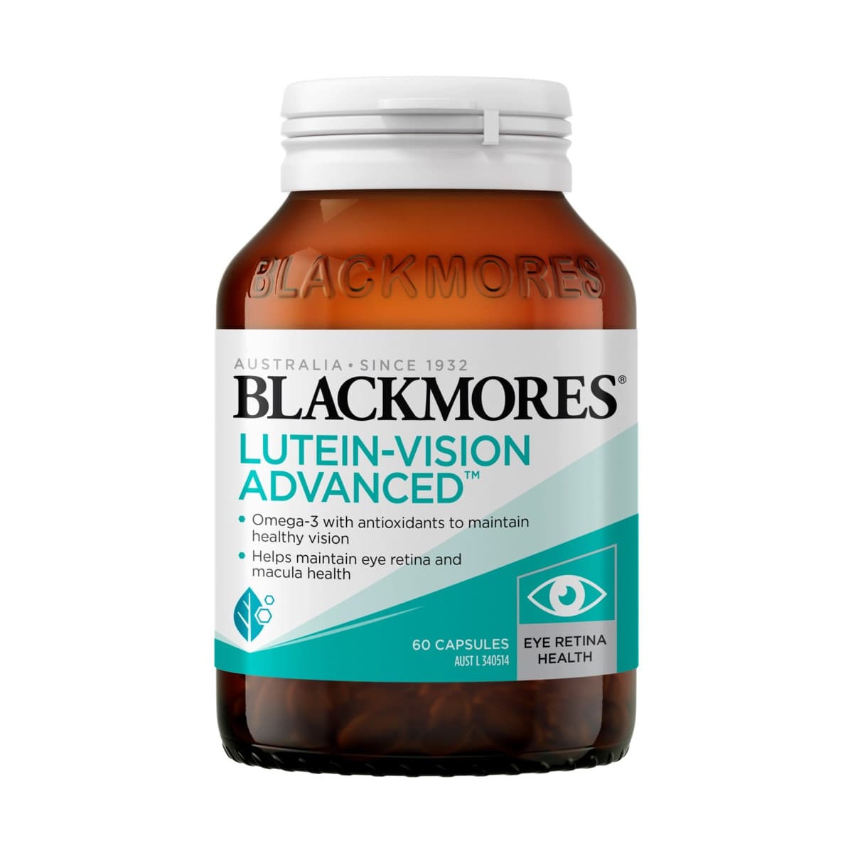 Blackmores Lutein Vision Advanced 60 Capsules