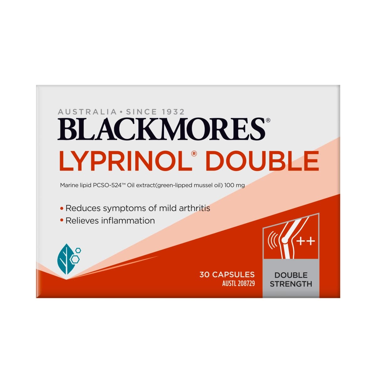 Blackmores Lyprinol Double Strength 30 Capsules