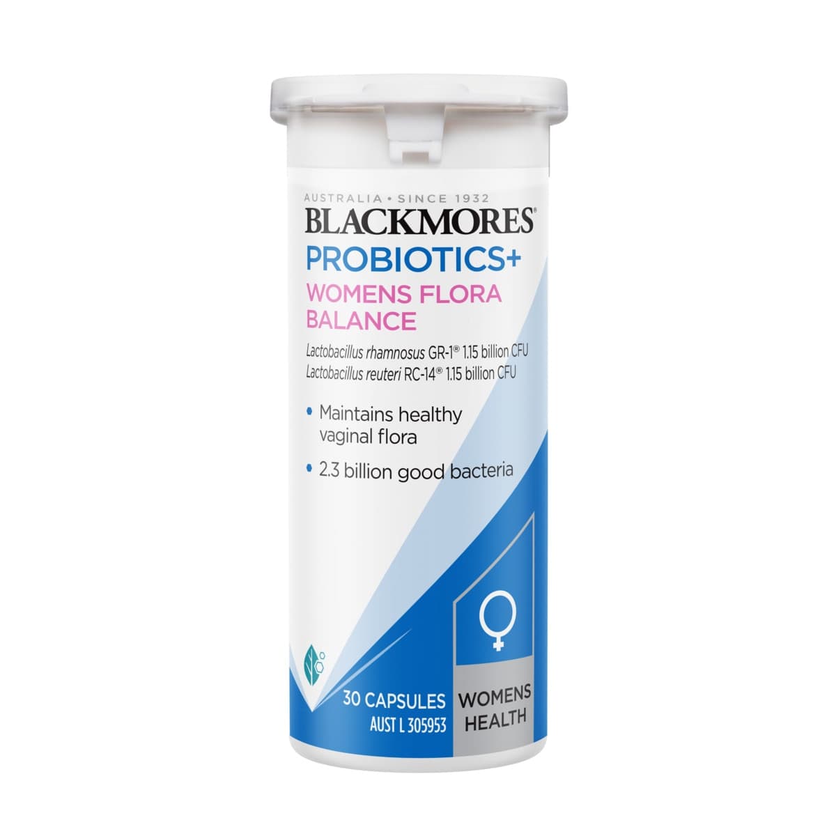 Blackmores Probiotics + Womens Flora Balance 30 Capsules