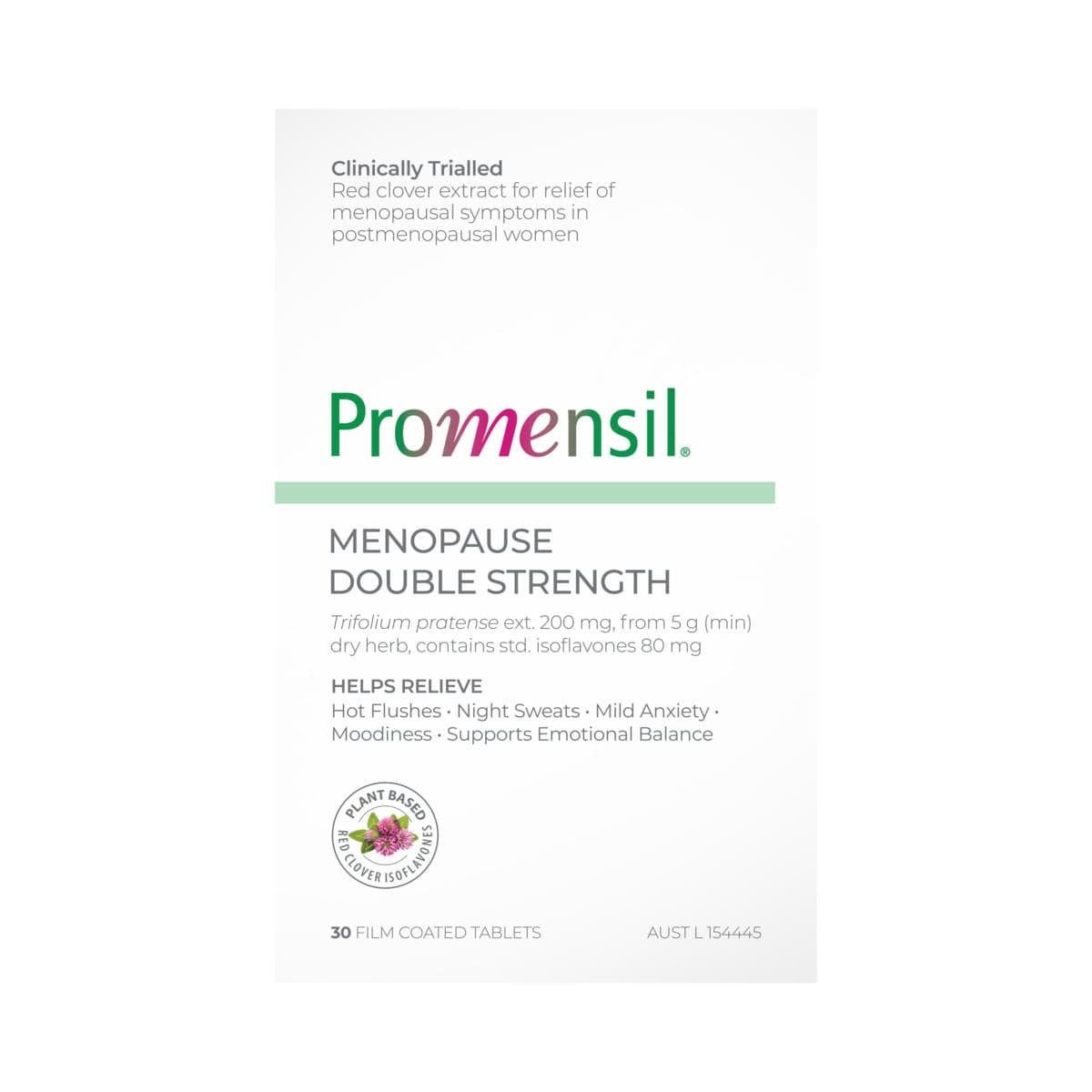Promensil Menopause Double Strength 30 Tablets
