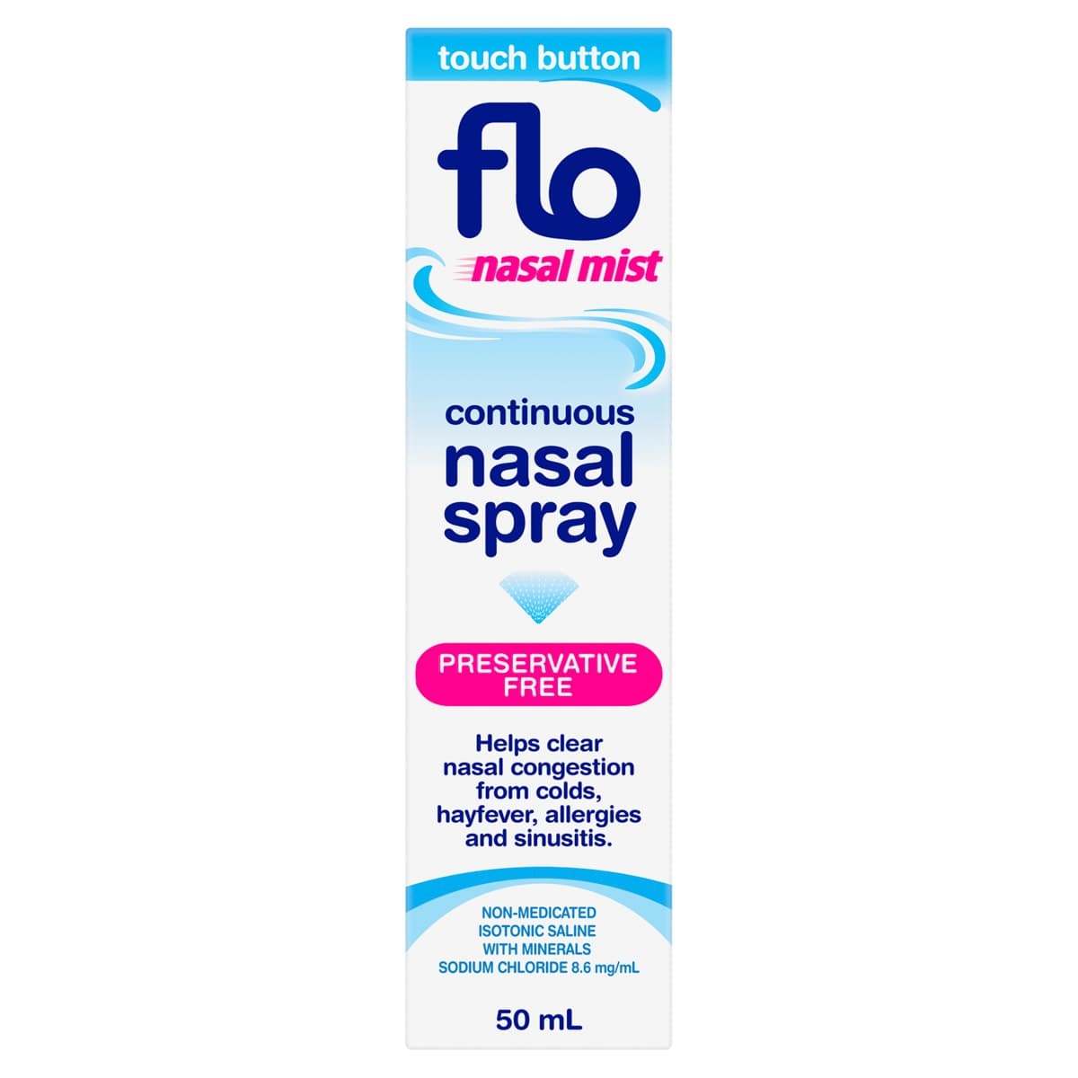 Flo Nasal Mist Spray 50ml