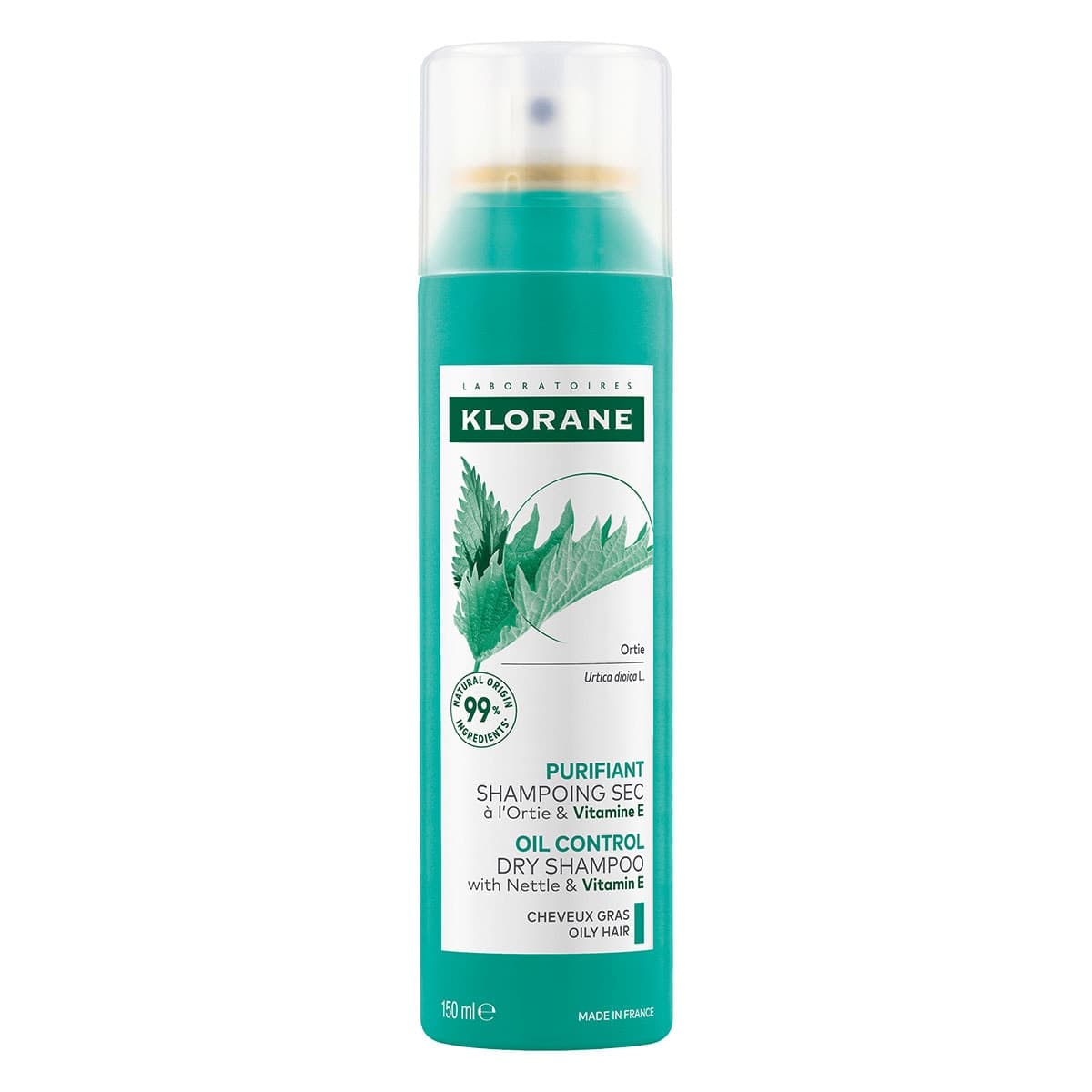 Klorane Dry Shampoo With Nettle Vitamin E 150ml