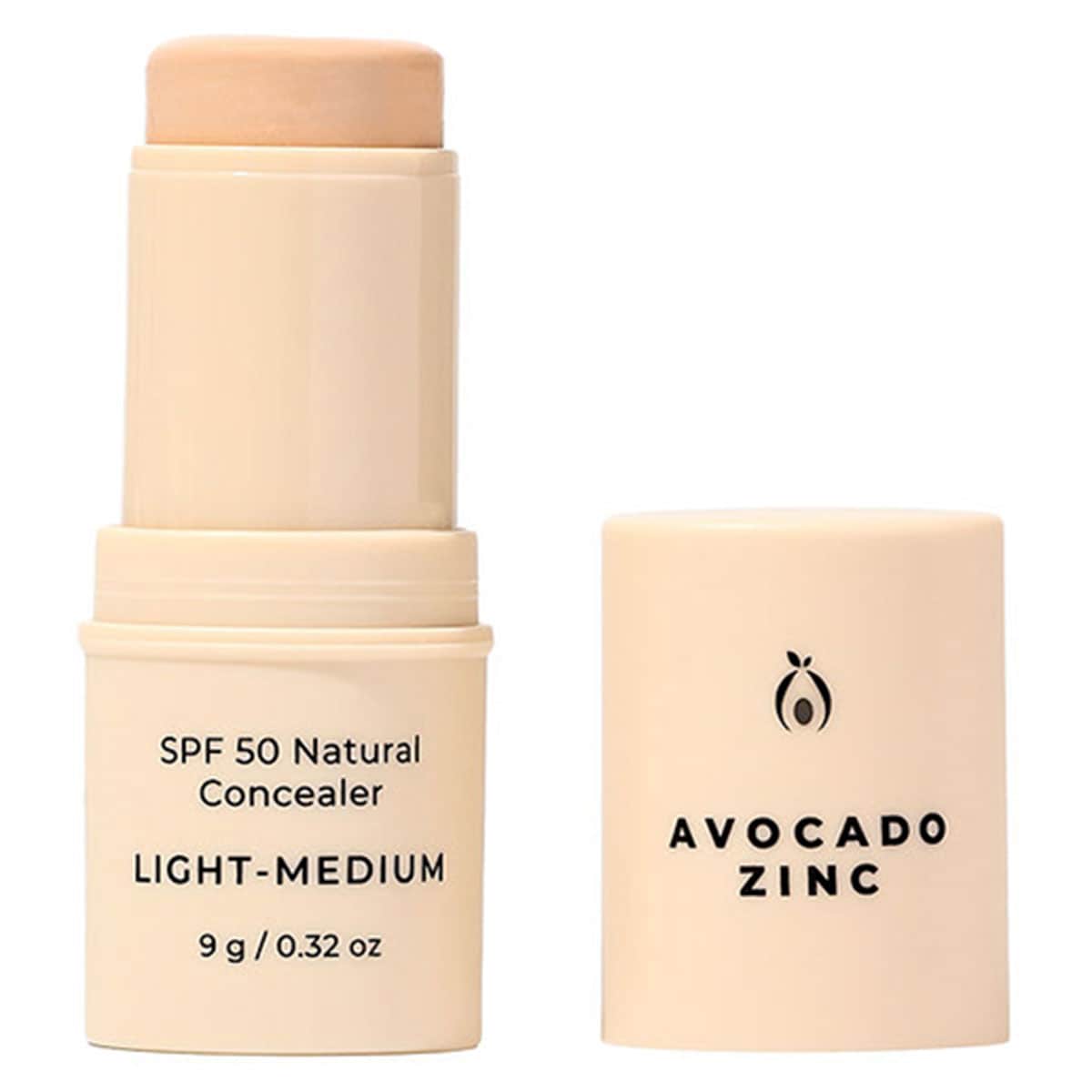 Avocado Zinc SPF50 Natural Concealer Light - Medium 9g