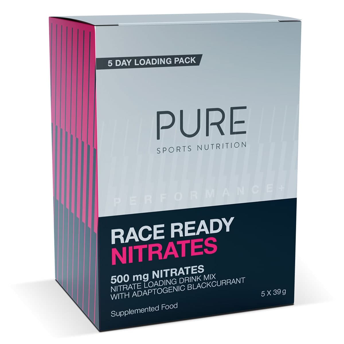 Pure Sports Nutrition Performance + Race Ready Nirates 5 x 39g