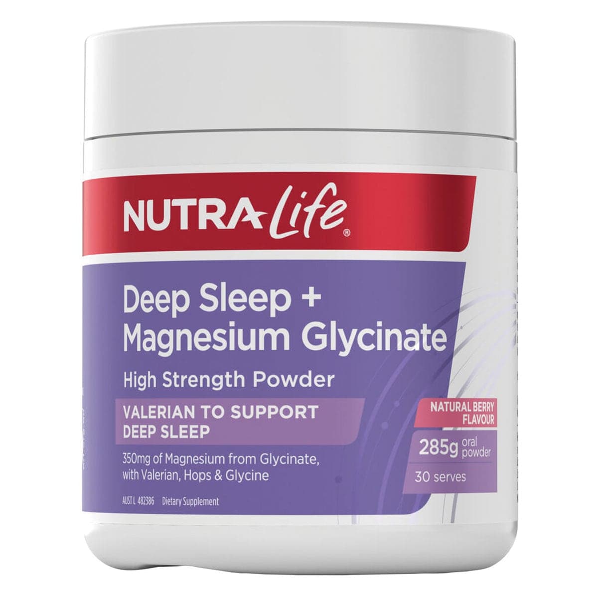 Nutra-Life Deep Sleep+Magnesium Glycinate Powder 285g