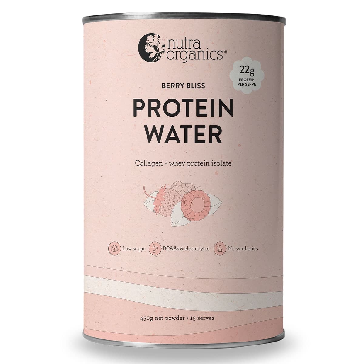 Nutra Naturals Protein Water Berry Bliss 450g
