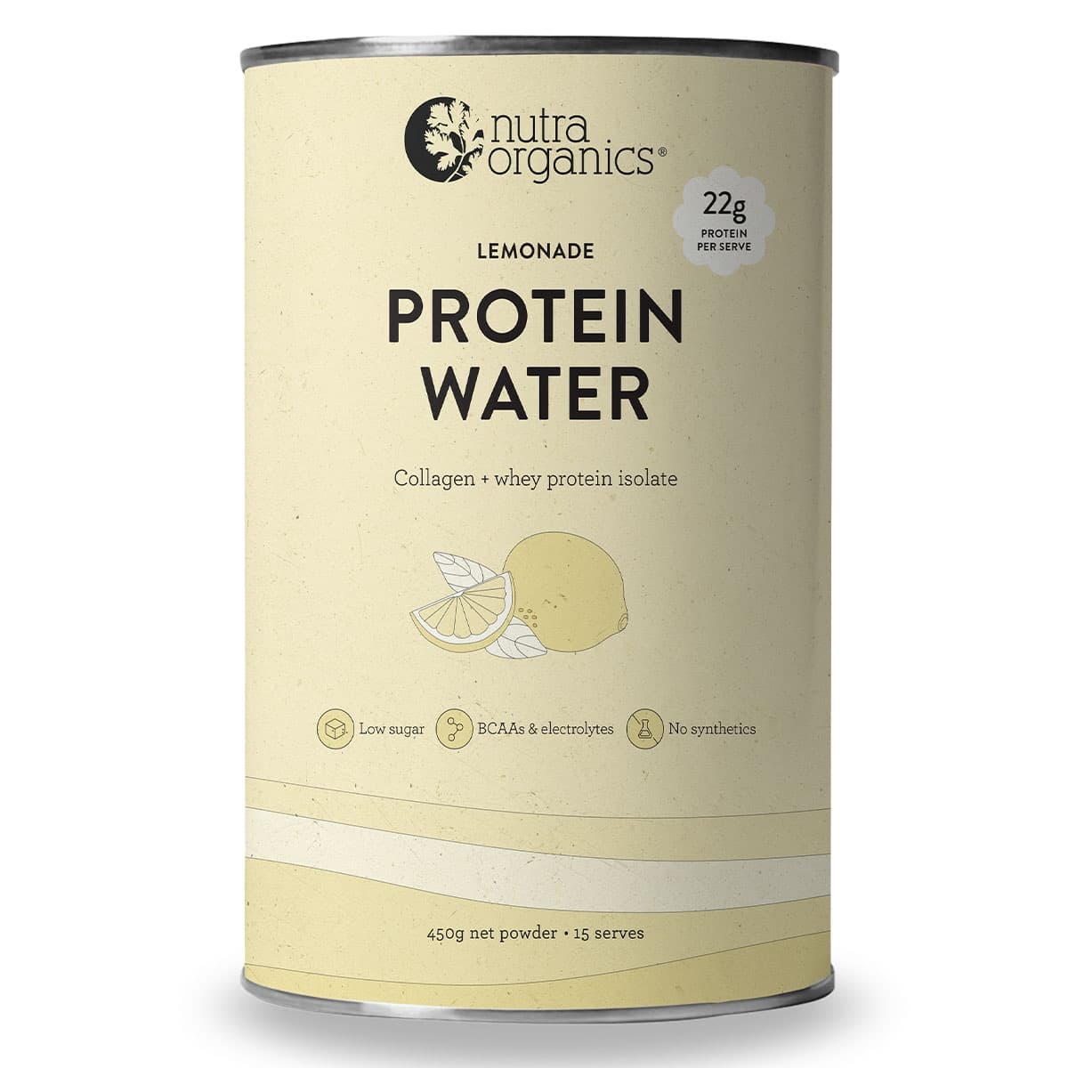 Nutra Naturals Protein Water Lemonade 450g