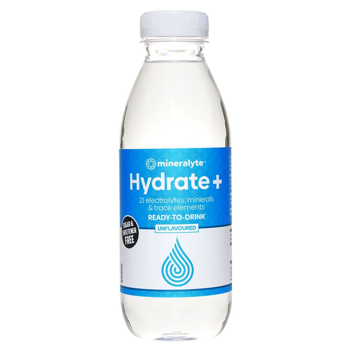 Mineralyte Hydrate+ Ready To Drink Unflavoured 500ml