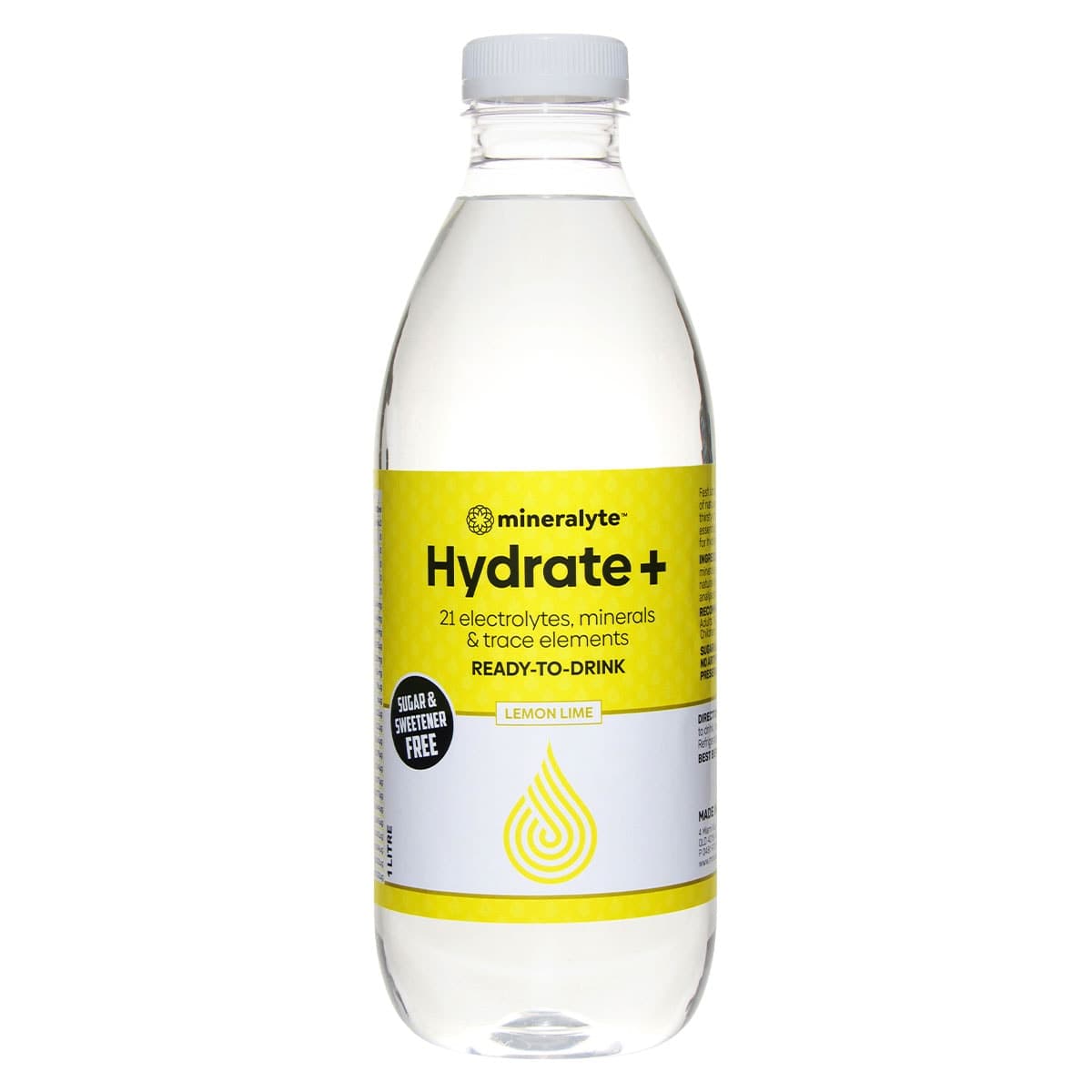 Mineralyte Hydrate+ Ready To Drink Lemon/Lime 1 Litre