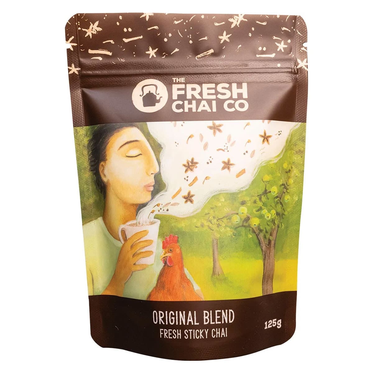 The Fresh Chai Co Original Blend Fresh Sticky Chai 125g