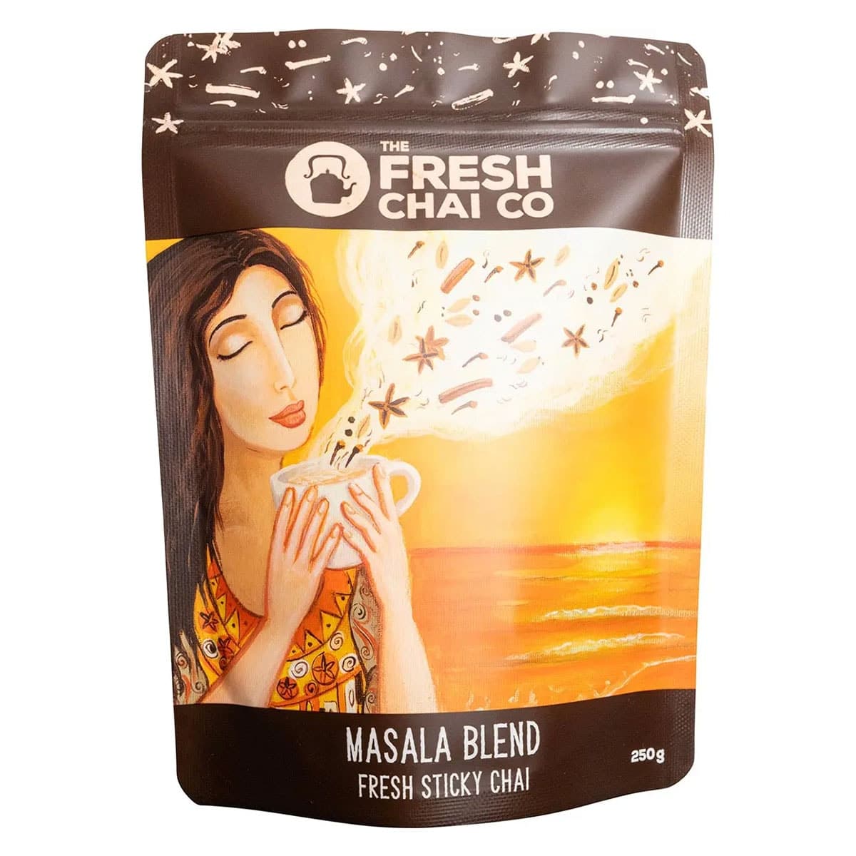 The Fresh Chai Co Masala Blend Fresh Sticky Chai 250g