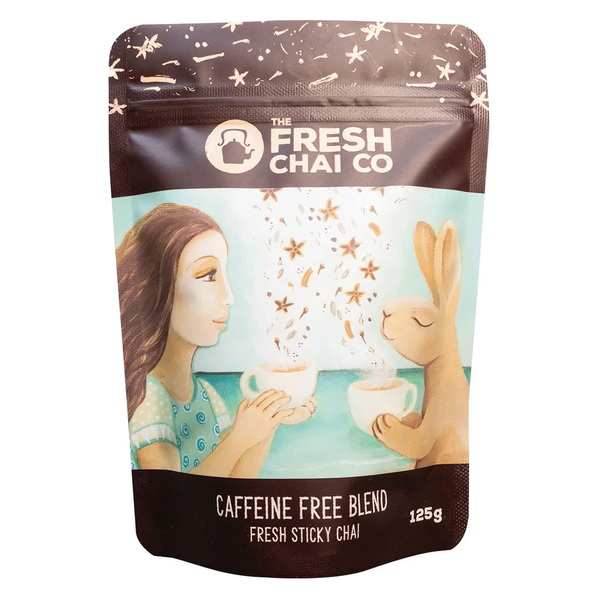 The Fresh Chai Co Caffeine Free Blend Fresh Sticky Chai 125g