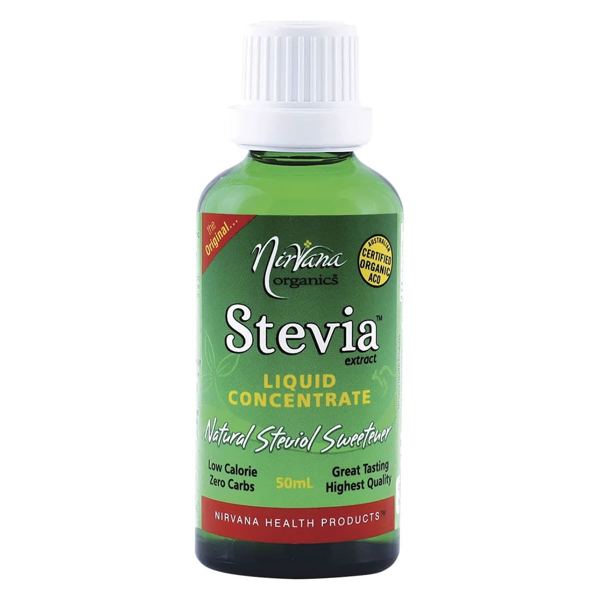 Nirvana Organics Stevia Liquid 50Ml