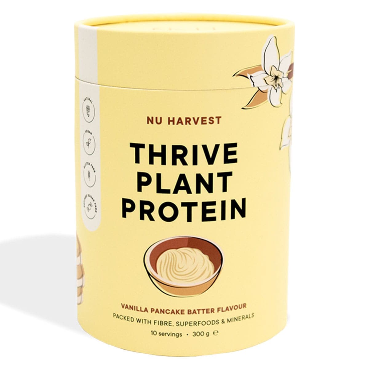 Nu Harvest Thrive Plant Protein Powder Vanilla 300g